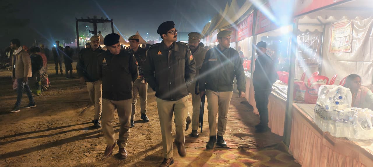 श्रवण धाम महोत्सव 2026: कार्यक्रम स्थल का एसपी एबीएन अभिजित आर. शंकर ने किया निरीक्षण, सुरक्षा व्यवस्था का लिया जायजा