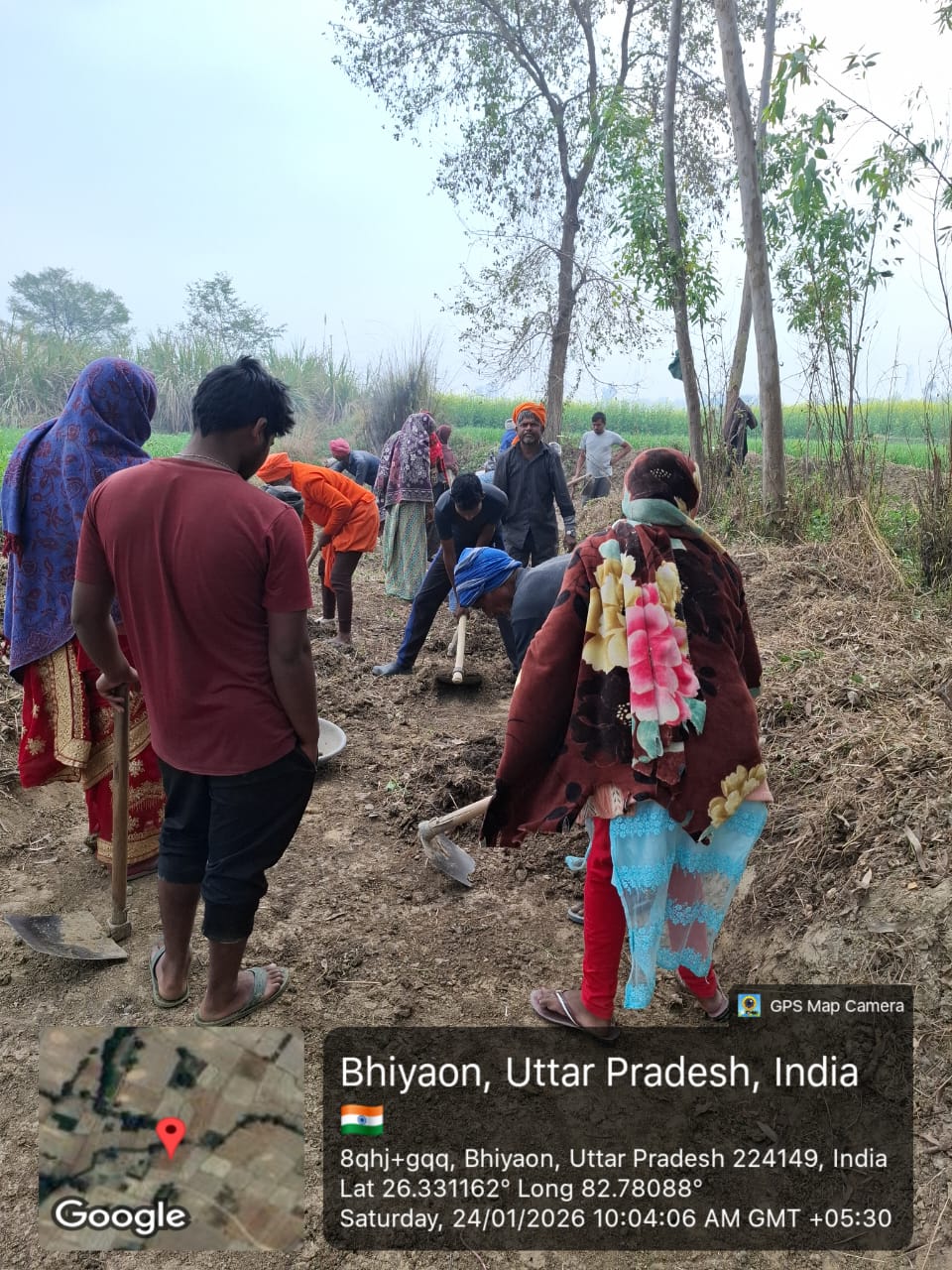 अंबेडकरनगर: मनरेगा कार्य में बड़ा फर्जीवाड़ा, मास्टर रोल में 36 मजदूर दर्ज, मौके पर मिले सिर्फ 18