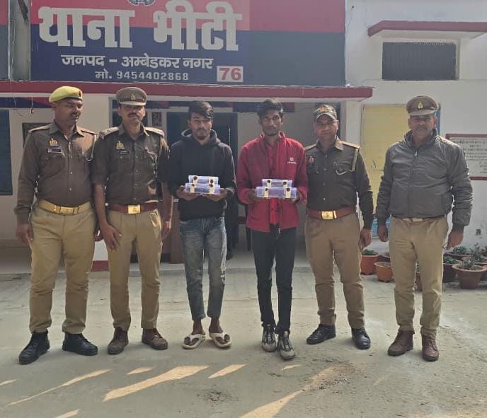 शराब ठेके पर लूट व फायरिंग का पुलिस ने किया सफल खुलासा, दो अंतर्राज्यीय अभियुक्त गिरफ्तार