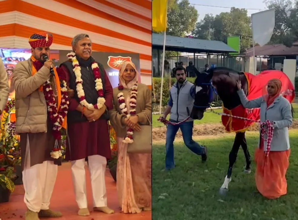 बृजभूषण सिंह के जन्मदिन पर ‘शाही’ तोहफा, लंदन से आया 2.5 करोड़ का घोड़ा