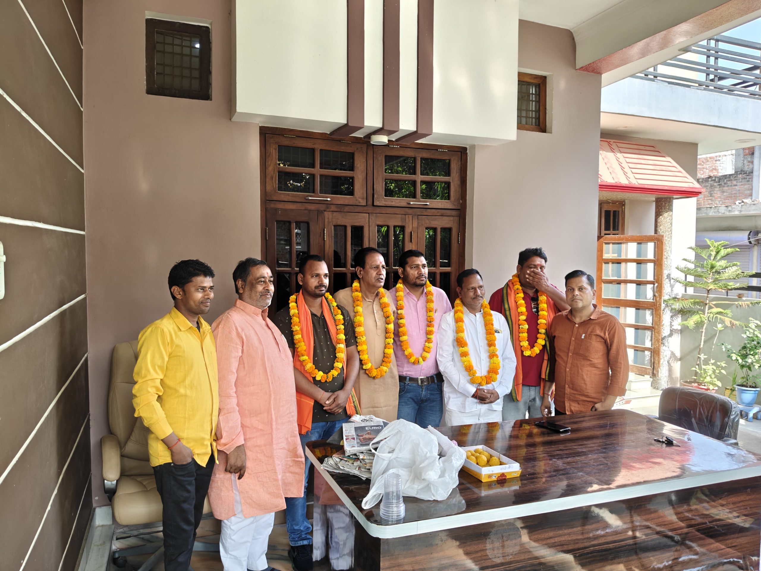 जलालपुर में मनोनीत सदस्यों का भव्य अभिनंदन, कार्यकर्ताओं में उत्साह