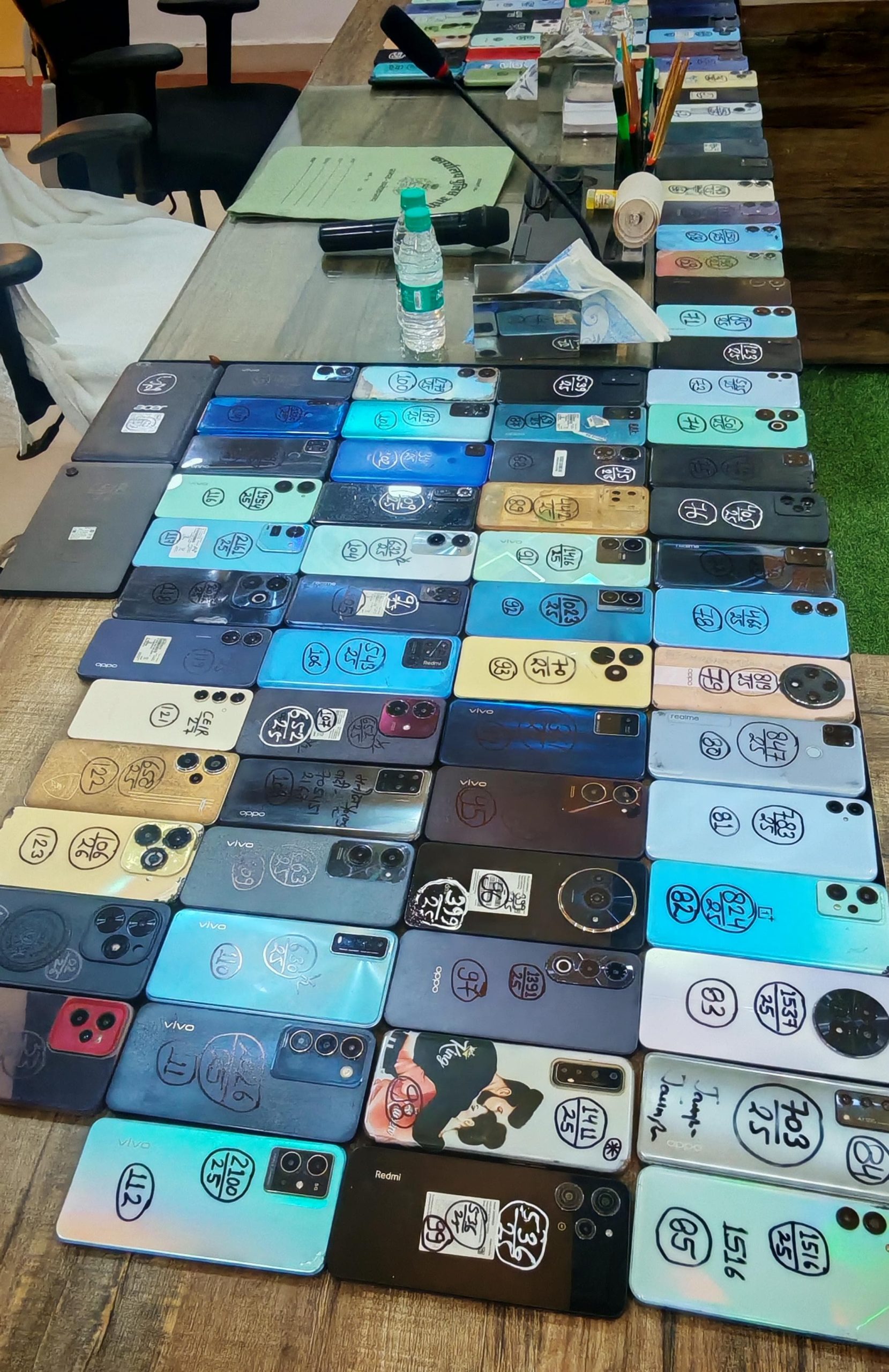 मोबाइल रिकवरी सेल की बड़ी कामयाबी: 125 गुम मोबाइल बरामद, करीब 25 लाख की संपत्ति लौटाई गई