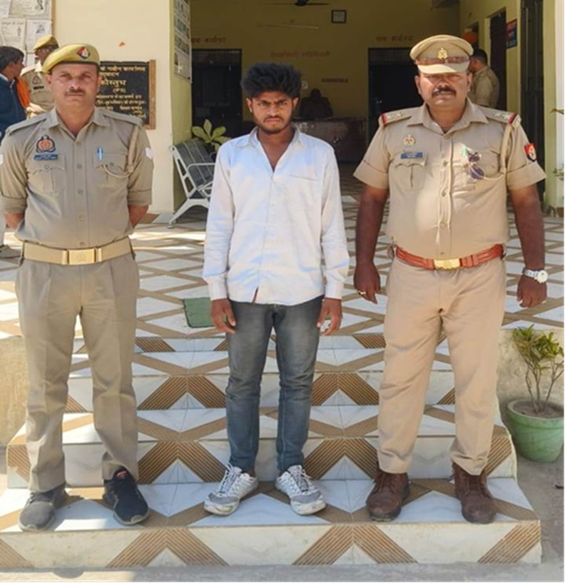 नाबालिग को बहला-फुसलाकर भगाने का आरोपी गिरफ्तार, मिशन शक्ति टीम की कार्रवाई