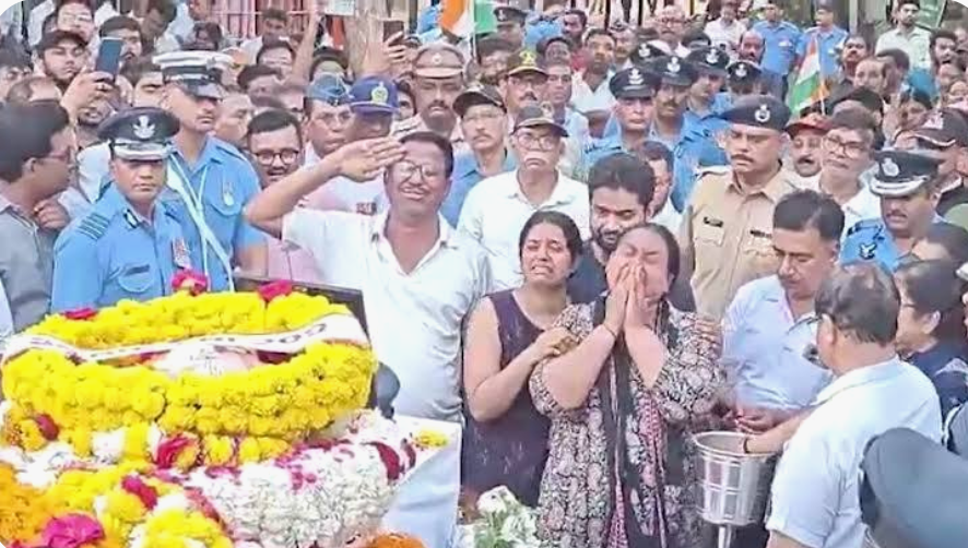 तिरंगे में लिपटकर घर लौटा 28 साल का लाल, मां की चीख से गूंज उठा मोहल्ला; सुखोई हादसे में शहीद हुए फ्लाइट लेफ्टिनेंट पूर्वेश