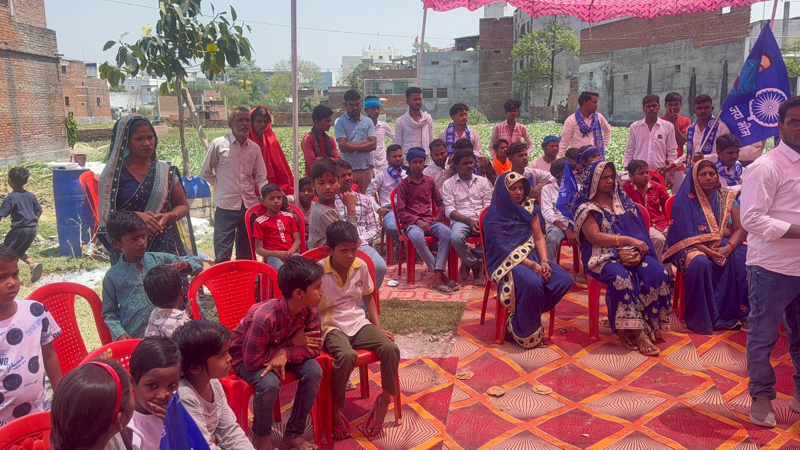 रोहनिया में धूमधाम से मनाई गई बाबासाहेब की 135वीं जयंती, जनप्रतिनिधियों ने अर्पित की श्रद्धांजलि