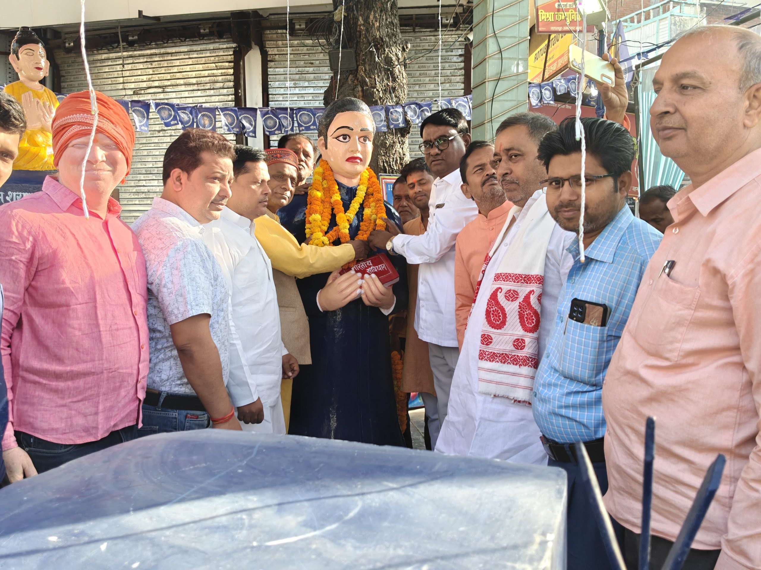 धूमधाम से मनाई गई भीमराव अंबेडकर की जयंती, जगह-जगह हुए कार्यक्रम