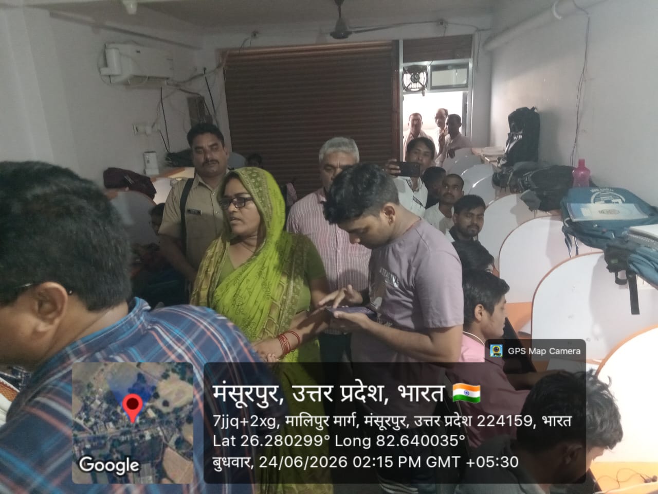 लखनऊ अग्निकांड के बाद जलालपुर प्रशासन अलर्ट, मानकों की जांच में लाइब्रेरियों पर कार्रवाई से मचा हड़कंप