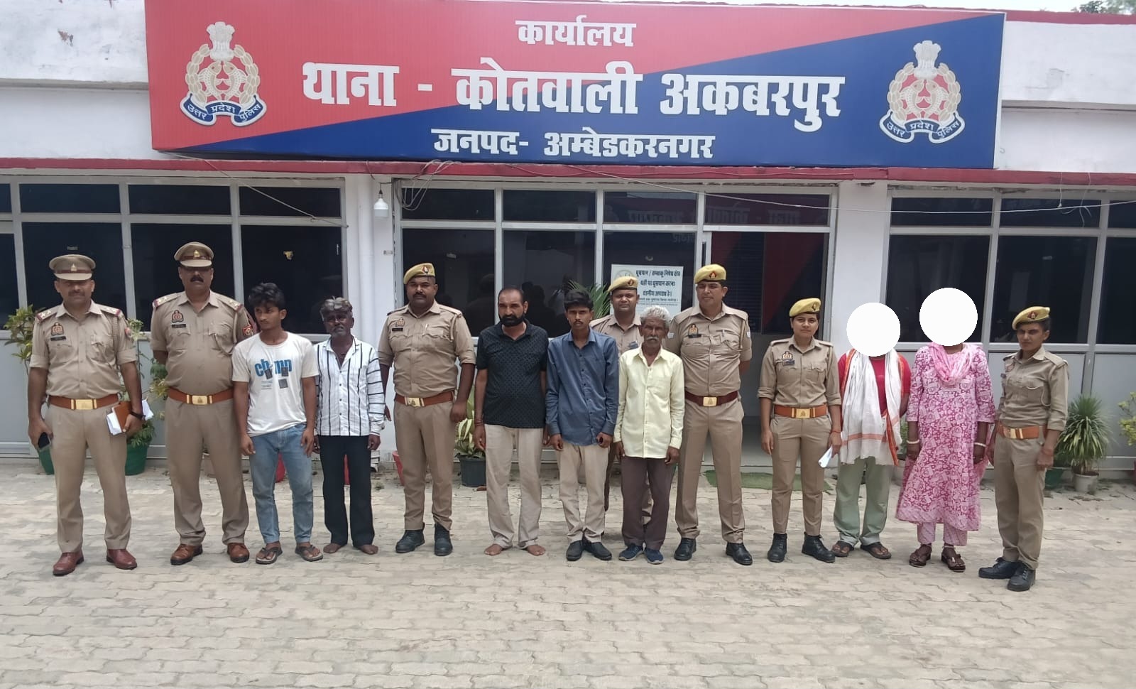 मानव तस्करी गिरोह का पर्दाफाश, सात गिरफ्तार; अपहृत युवती सकुशल बरामद