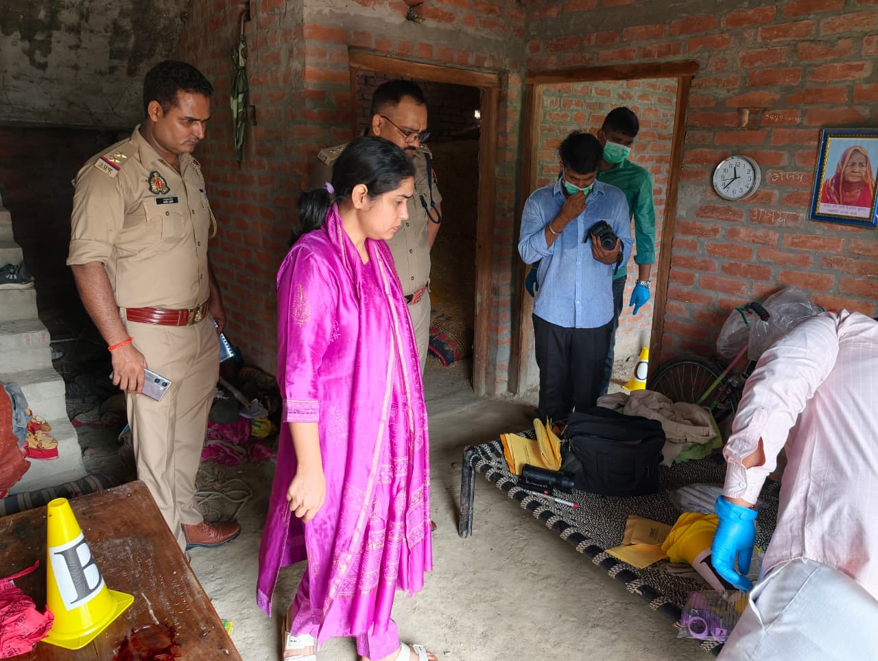 मालीपुर हत्या कांड का सफल अनावरण, पुलिस अधीक्षक प्राची सिंह ने दी घटना की जानकारी