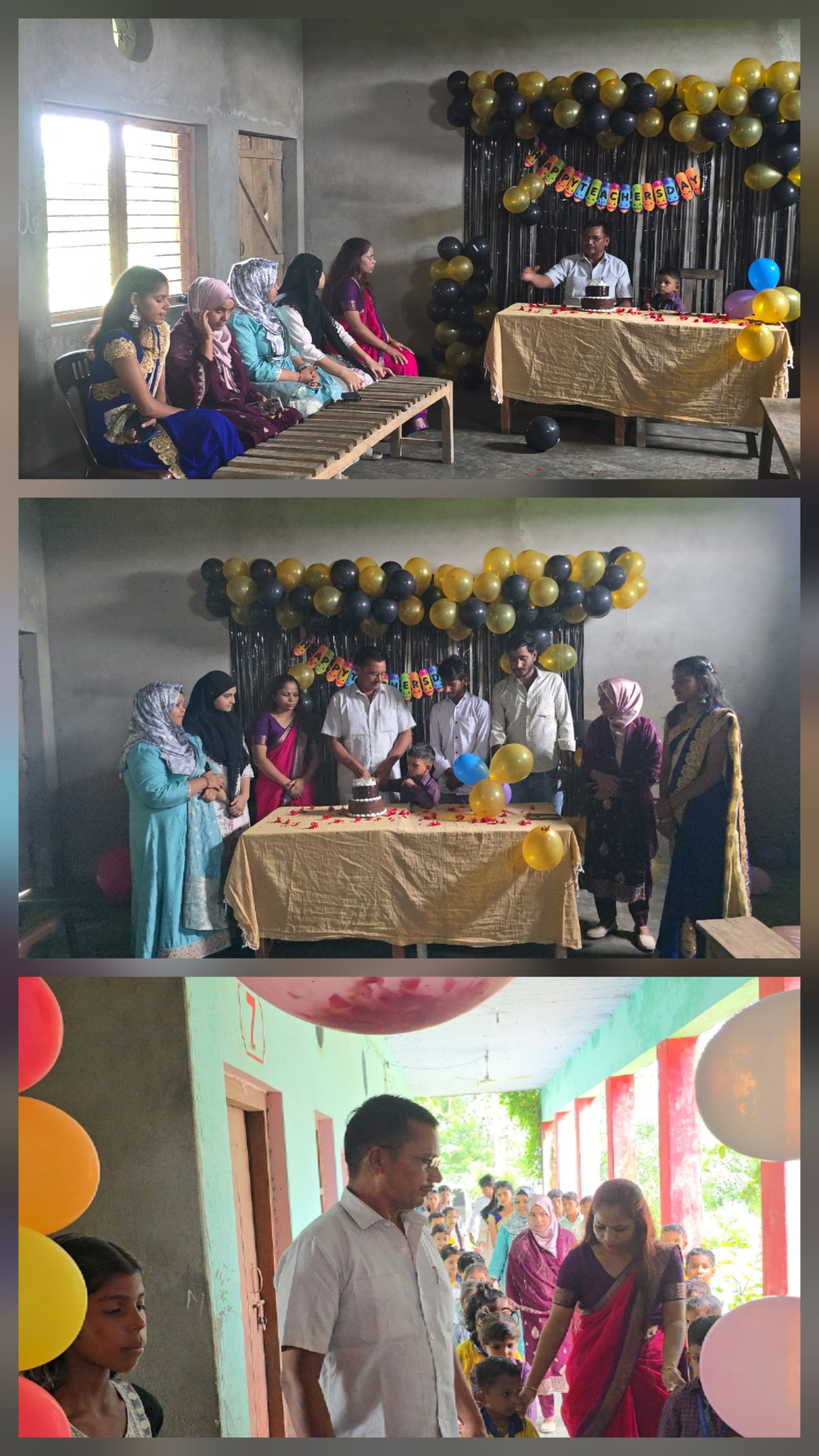 शिक्षक दिवस पर ज्ञान के दीप से रोशन हुआ गोल्डेन फ्यूचर चिल्ड्रेन एकेडमी