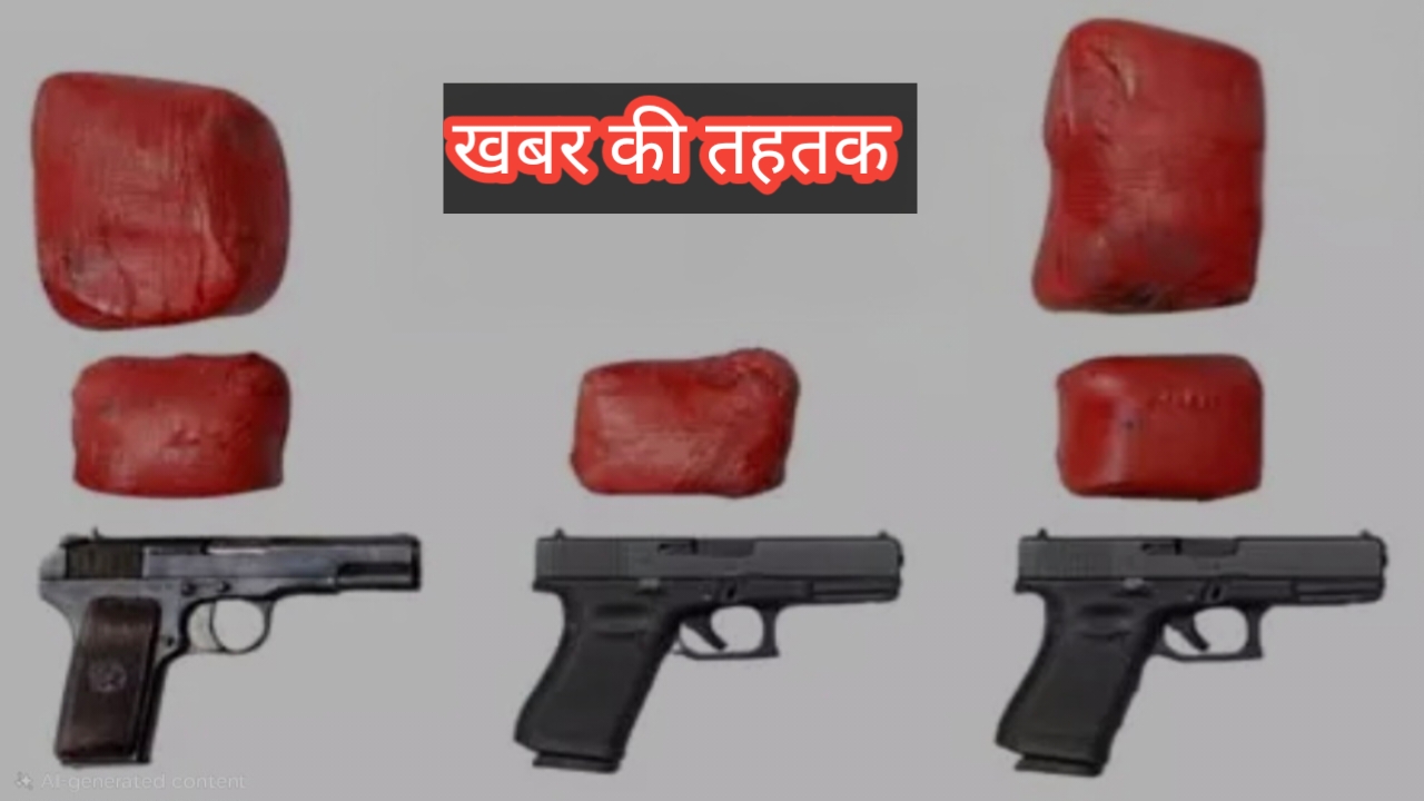 बड़ी कार्रवाई: 5 किलो आईसीई ड्रग और तीन विदेशी पिस्तौल के साथ दो तस्कर गिरफ्तार