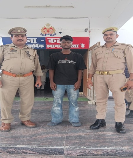 नाबालिग को बहला-फुसलाकर ले जाने और पॉक्सो एक्ट के मामले में वांछित युवक गिरफ्तार
