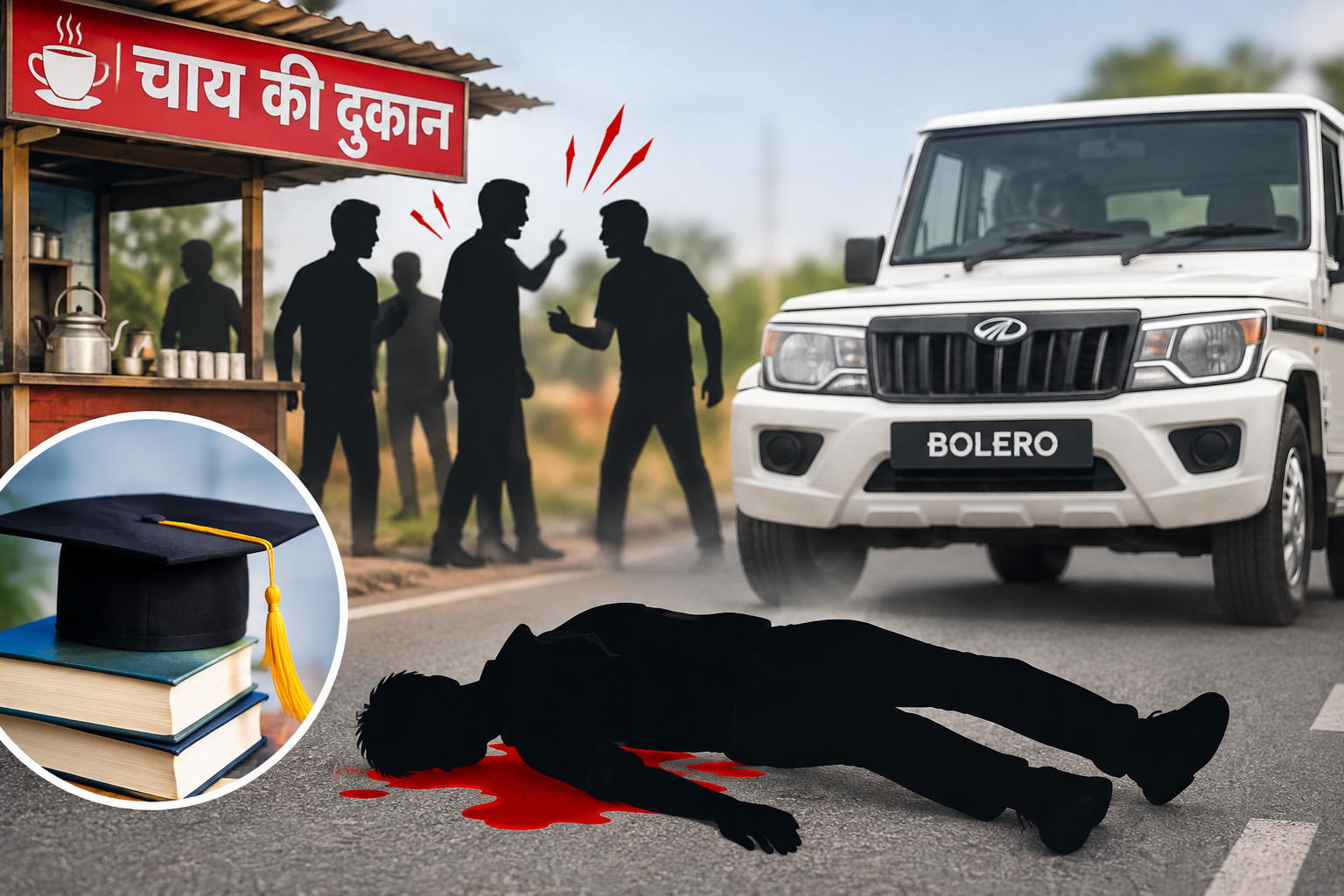 कन्नौज में मामूली कहासुनी के बाद दर्दनाक हादसा, 18 वर्षीय छात्र की मौत
