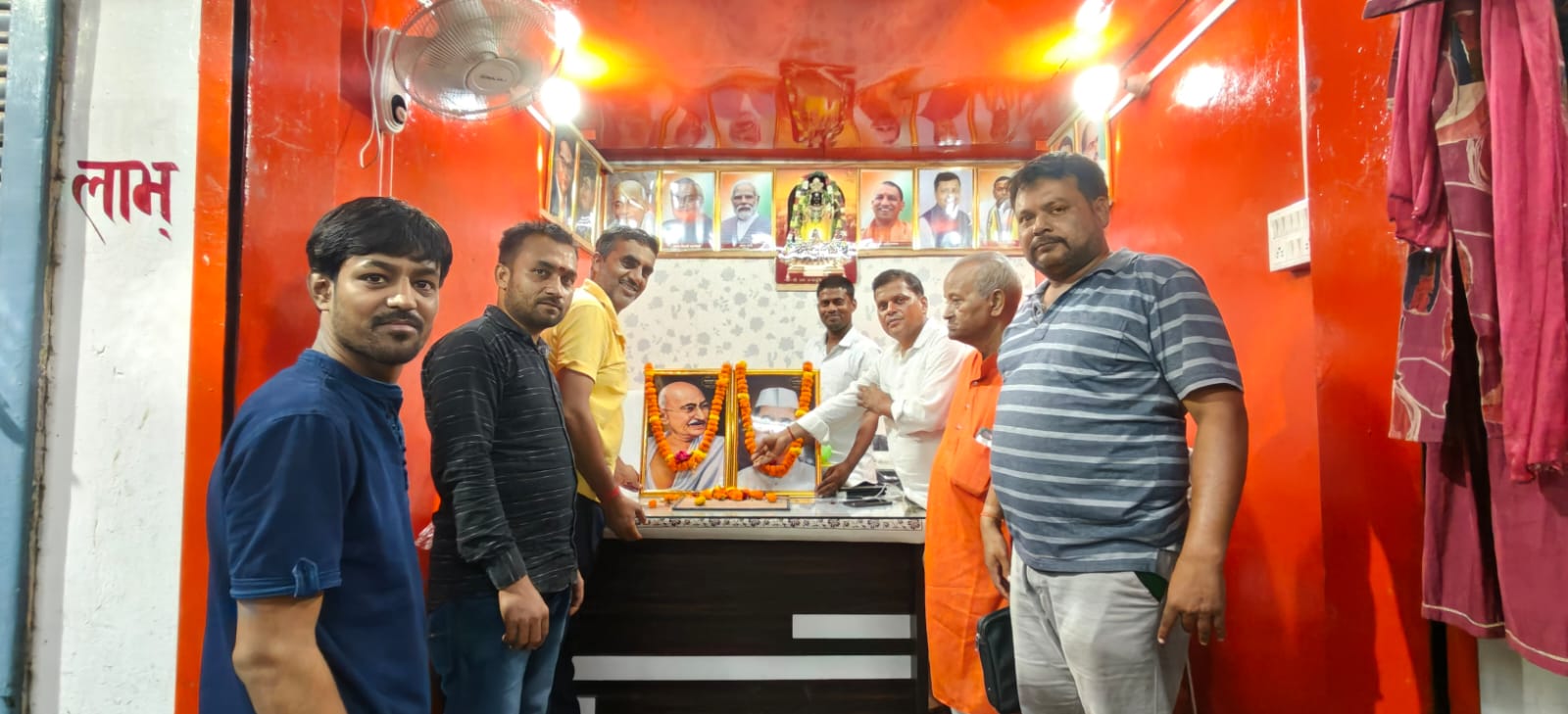 जलालपुर में गांधी और शास्त्री जयंती श्रद्धा एवं उल्लास के साथ मनाई गई