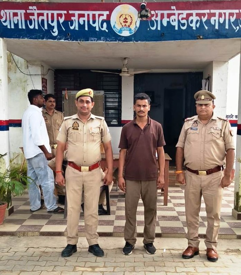 जैतपुर पुलिस की कार्रवाई, विवेचना में प्रकाश में आया अभियुक्त गिरफ्तार